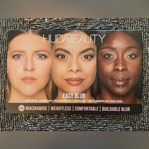 4️⃣ FOR 💲1️⃣5️⃣ HUDA BEAUTY Easy Blur Natural Airbrush Foundation